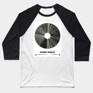 minimal_Andrey Rublev Warp Barcode Movie Baseball T-Shirt